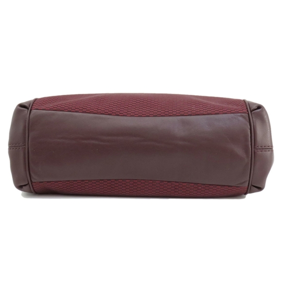 Coach Designer F57540 Burgundy Lexie Tote Bag Canvas/Leather Purse Handbag - Picture 4 of 7